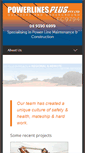 Mobile Screenshot of powerlinesplus.com.au